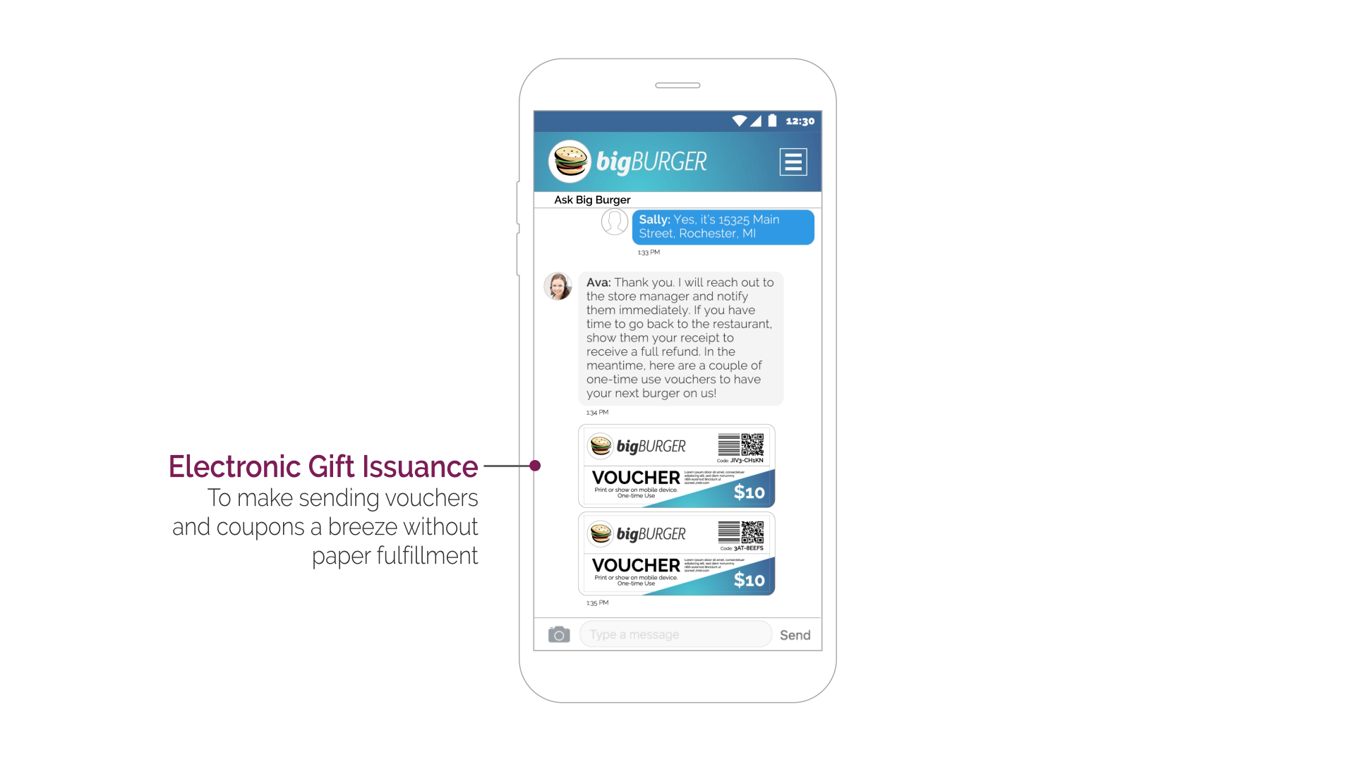 Automation Chat Interface Demo