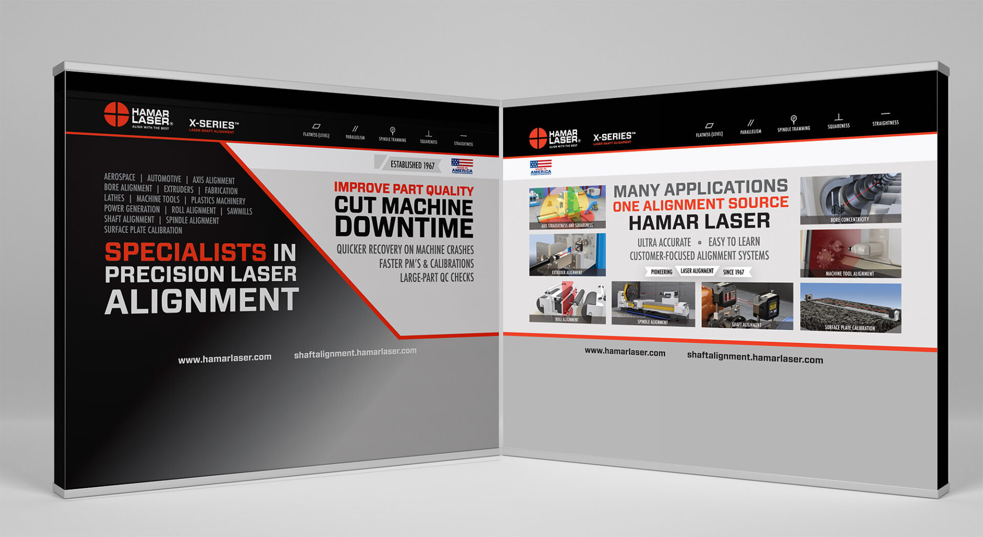 Laser Manufacturer Trade Show Booth