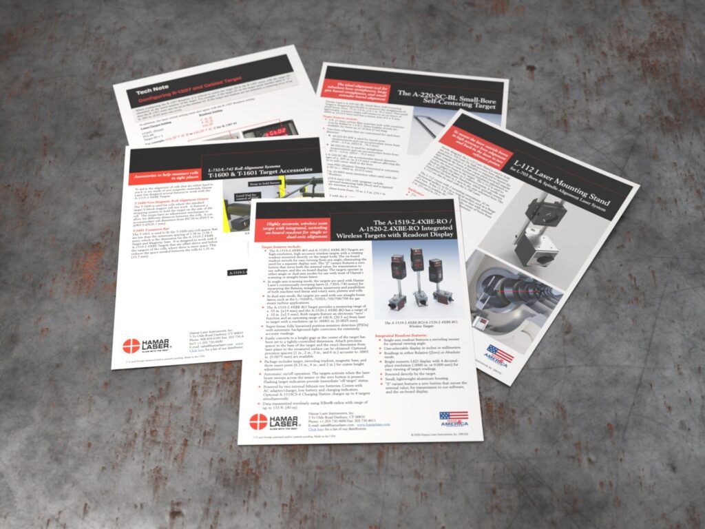 Datasheet stack mockup